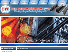 Tablet Screenshot of daitoanthang.com
